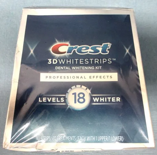 Teeth whitening strips