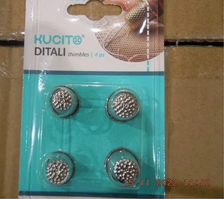 Sewing thimble