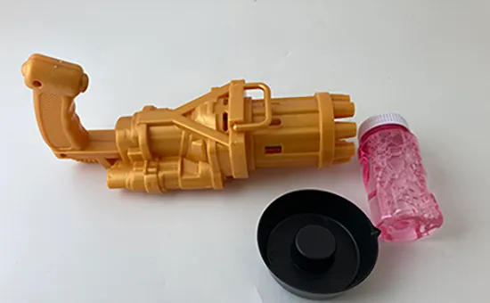 Soap bubble machine