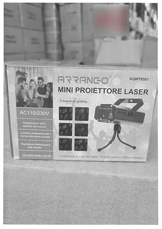 Mini laser projector