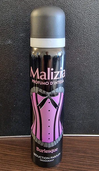 Deodorant spray