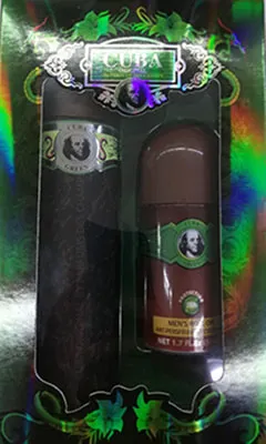 Eau de toilette and deodorant