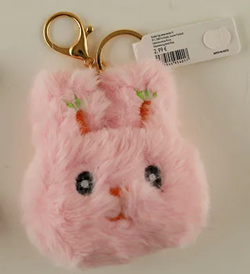 Key ring with soft toy