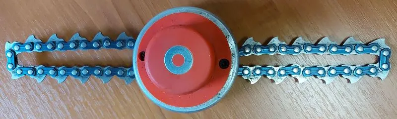 Attachment for brushcutters