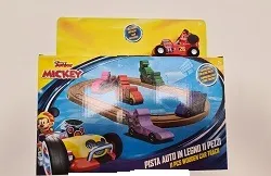 Wooden car track