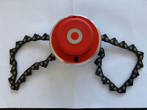 Attachment for brush cutters