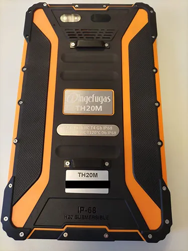 Explosion-proof tablet