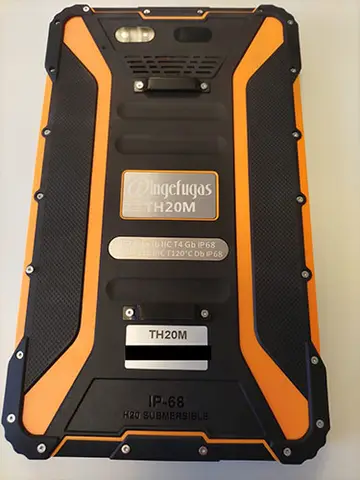 Explosion-proof tablet