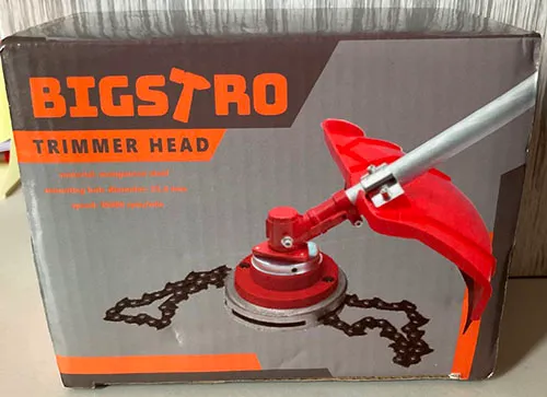 Attachment for brush cutters