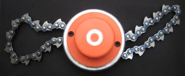 Attachment for brush cutters