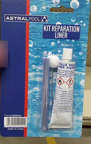 Pool liner repair kit