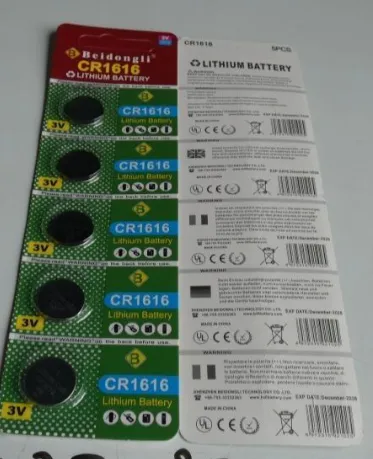 Button batteries