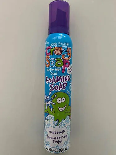 Foaming soap
