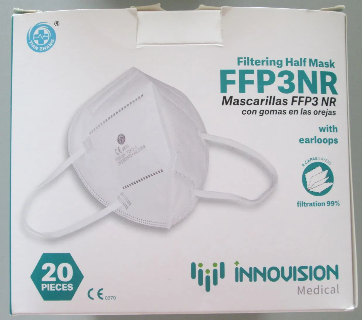 Particle filter mask