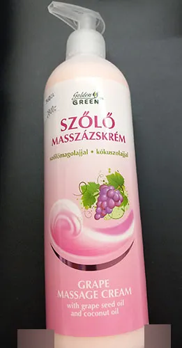 Massage cream