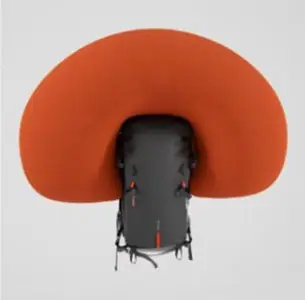 Airbag backpack