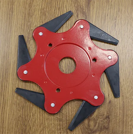 Attachment for brush cutters