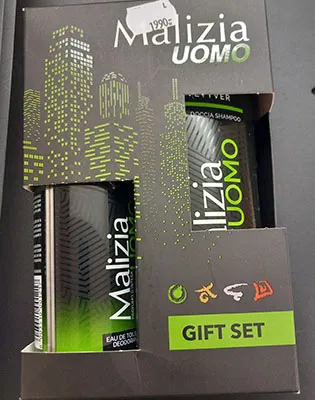 Deodorant and shower gel set