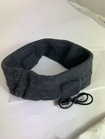 Headband with earphones