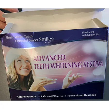 Teeth whitening gel