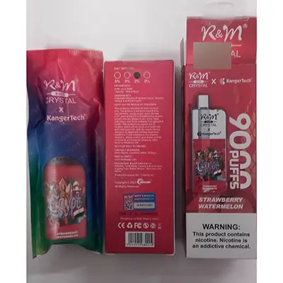 Disposable electronic cigarette.