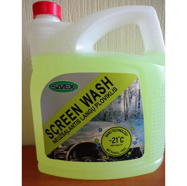 Car windscreen washing fluid