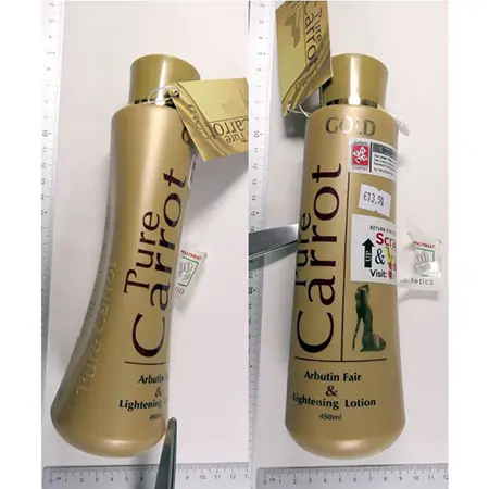 Skin lightening lotion