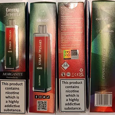 Disposable electronic cigarette.