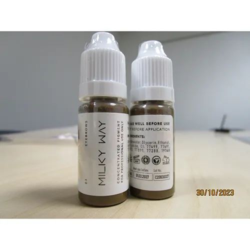 Permanent makeup mixture