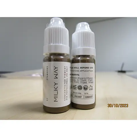 Permanent makeup mixture