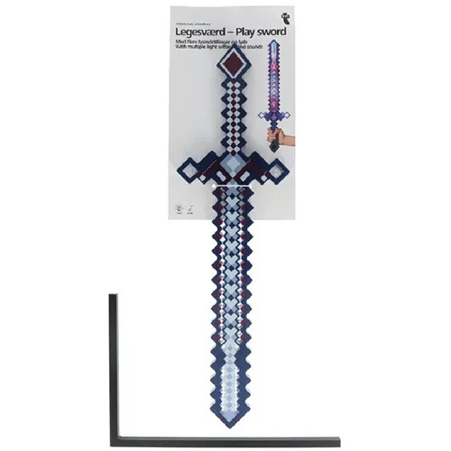 Toy sword with battery