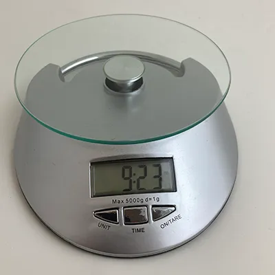 Electronic kitchen scale