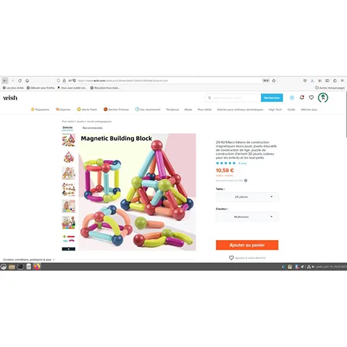 Magnetic toy