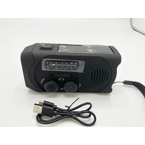 Hand crank radio