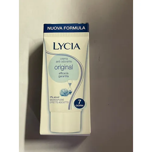 Deodorant cream