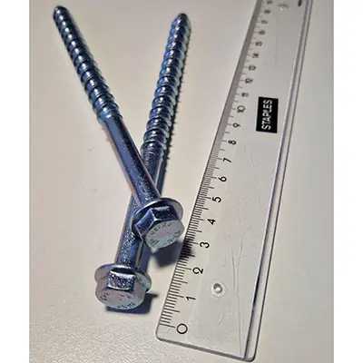 Concrete screw
