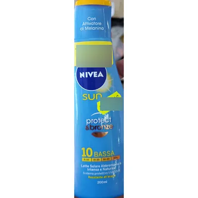 Sunscreen milk