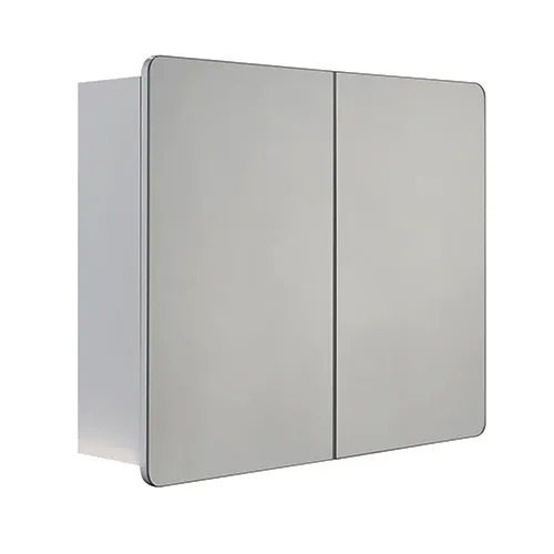 Mirrored bathroom cabinet
