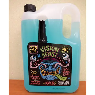 Car windscreen washing fluid