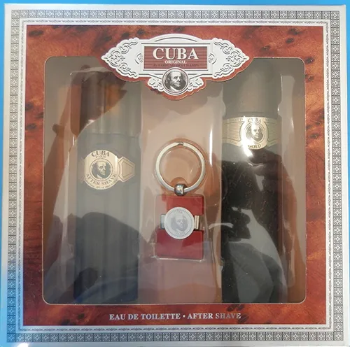 Eau de toilette and after shave set