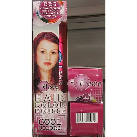 Hair colouring mousse