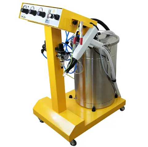 Powder coating machine