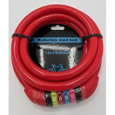 Bicycle cable lock
