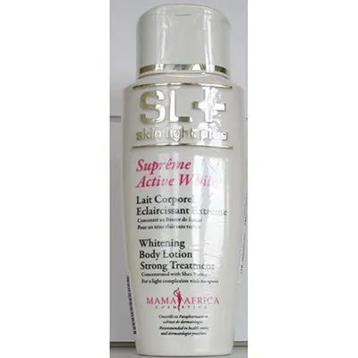 Skin lightening body lotion