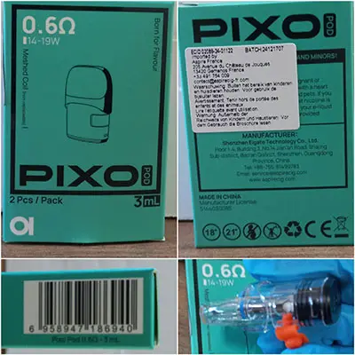 Electronic cigarette cartridge