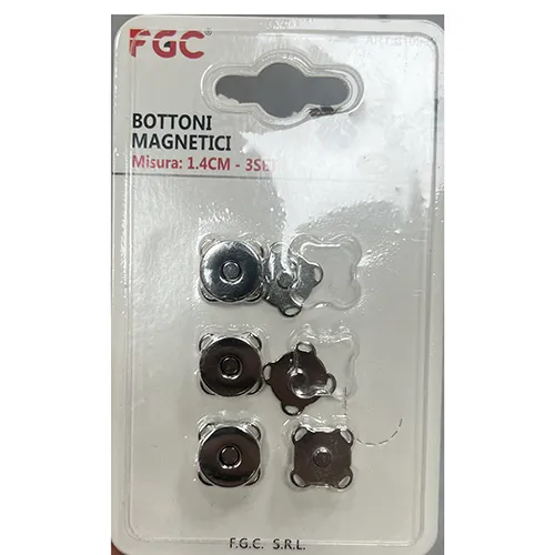 Magnetic buttons