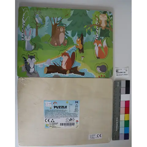 Wooden puzzle