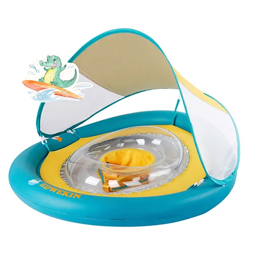 Inflatable swim seat