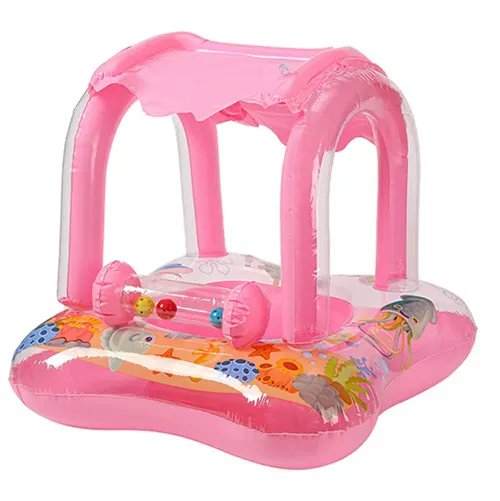 Inflatable swim seat