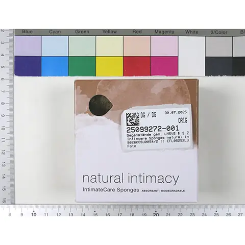 Sponges for intimate care